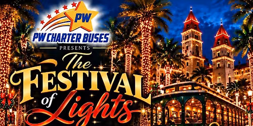 PW Charters Presents The Festival of Lights ( Florida Mall )