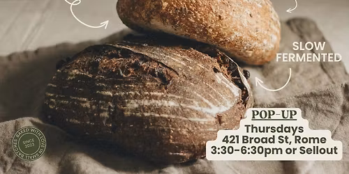 Whole-Grain Sourdough Pop-Up Rome