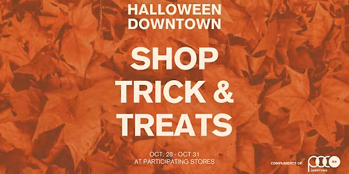 \ud83c\udf83 Shop, Trick or Treat