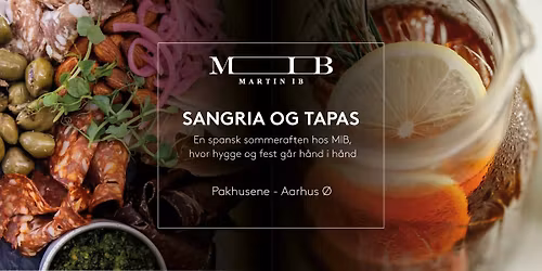 Sangria og tapas \ud83e\uded2\ud83c\udf77\ud83e\udd58  En spansk sommeraften hos MIB-Martin Ib