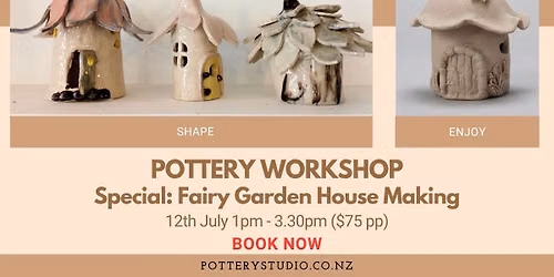 Special Pottery Workshop - Fairy Garden House