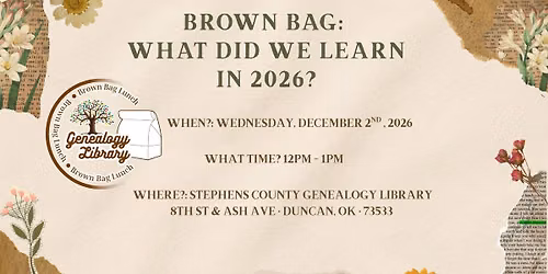 Brown Bag: What Did You Learn in 2026?