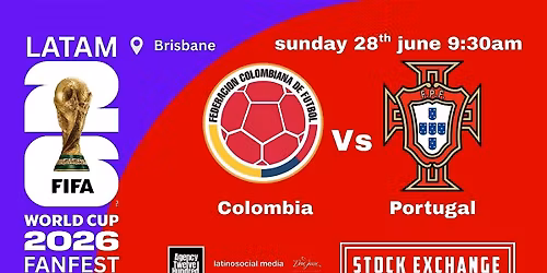 Colombia Vs Portugal FIFA World Cup 2026 Fanfest