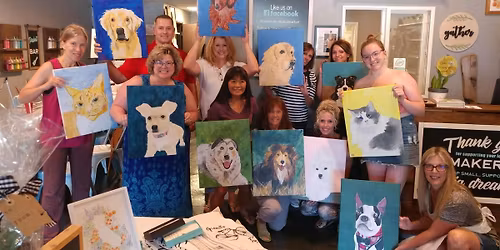 Paint A Portrait Of Your Pet at MoJo's Local Tap & Kitchen with Carrie!