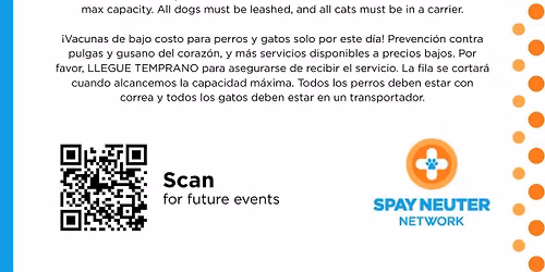 Spay Neuter Network Vaccine Clinic