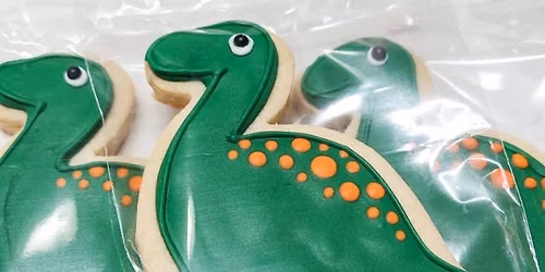 Dinosaur Cookie Decorating Class for Adults