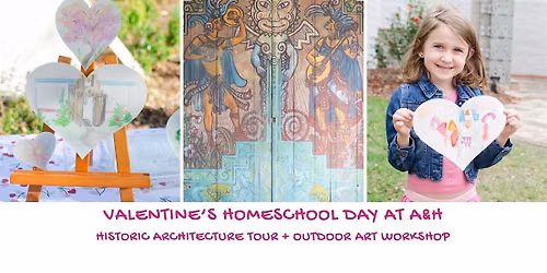 Valentine's Homeschool Day at A&H: Historic Tour & Sketching Art Workshop