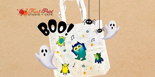 Paint Night - Creative Kids: Trick or Treat Tote Bag Workshop in Toronto