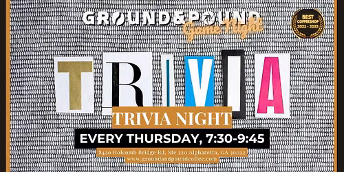 Trivia Night at Ground & Pound!
