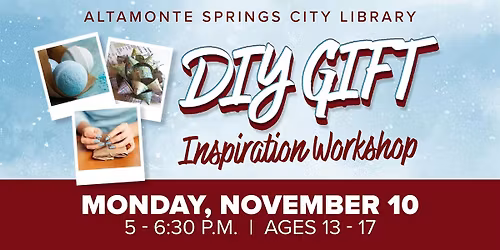 DIY Gift Inspiration Workshop