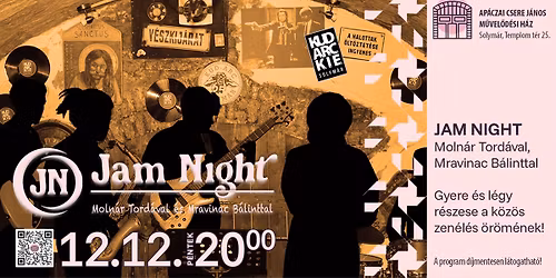 JAM NIGHT \u2013 MOLN\u00c1R TORD\u00c1VAL, MRAVINAC B\u00c1LINTTAL