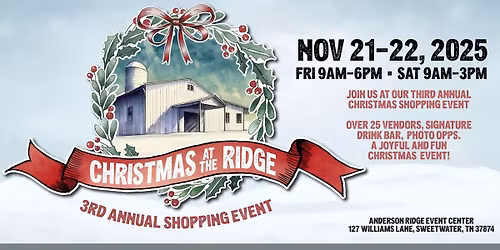 Shopping at the Ridge - Holiday Barn Sale 2025