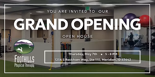 Foothills Physical Therapy Overland Grand Opening