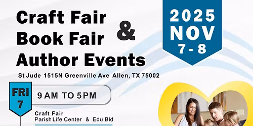 Craft Fair, Christian Book Fair & Author Event