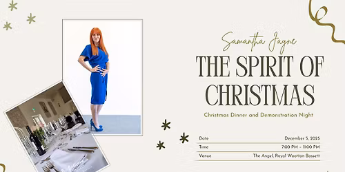 The Spirit of Christmas - Dinner and Mediumship Event