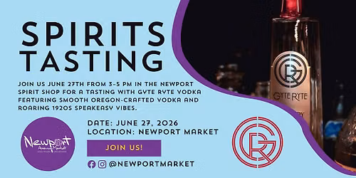Gyte Ryte Vodka | Newport Market Tastings