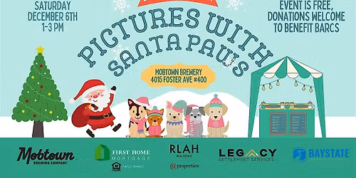 Pictures with Santa Paws