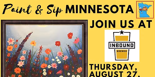 August 27 Paint & Sip at Inbound BrewCo