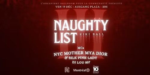 NAUGHTY LIST III - KIKI BALL