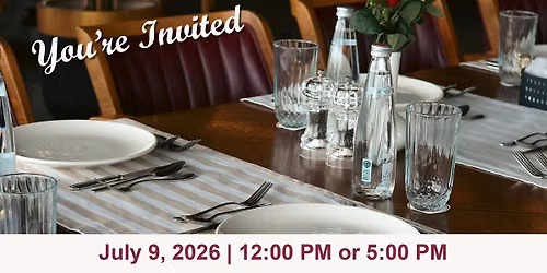 Preplanning for Peace of Mind Free Lunch or Dinner Workshop
