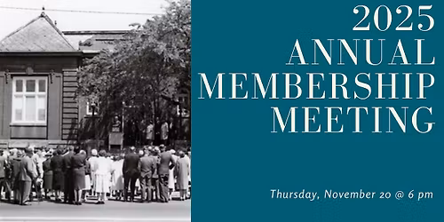 CCHM Annual Membership Meeting