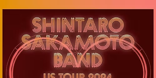 Shintaro Sakamoto at Aladdin Theater