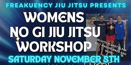 Women's No Gi Jiu Jitsu Workshop