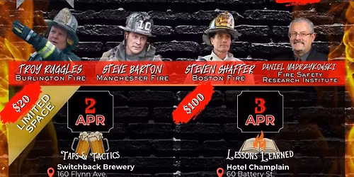 Burlington Fire Department Spring Training Seminar 