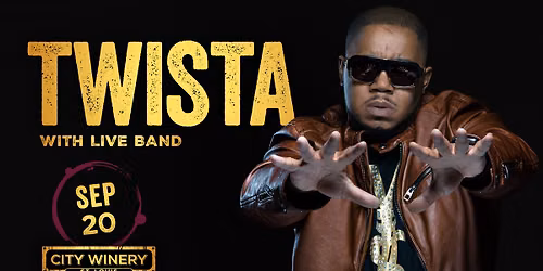 Twista with a Live Band at City Winery STL - 2 shows!