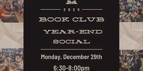 Year-End Book Club Social