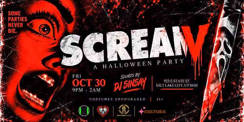 SCREAM: A Halloween Party | Salt Lake City