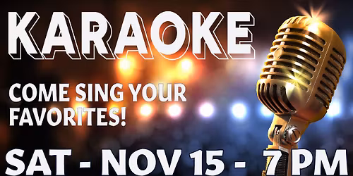 Karaoke Saturday