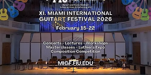 MIGF 2026 GuitART FESTIVAL PASS