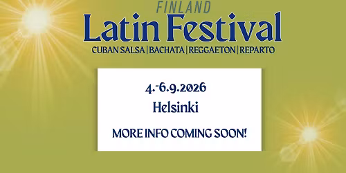 Finland Latin Festival 4.-6.9.2026