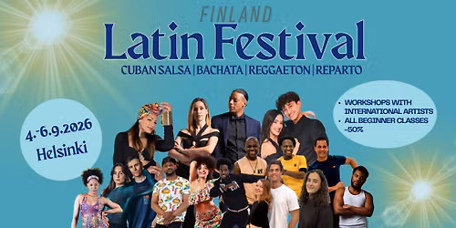 Finland Latin Festival 4.-6.9.2026