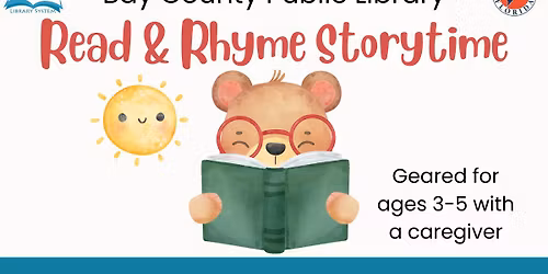 Read & Rhyme Storytime (Ages 3 - 5)