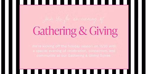 Gathering & Giving