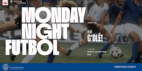 MONDAY NIGHT FUTBOL - World Cup Match Replay
