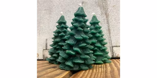 DIY Candles ~ Green Tree Candles 4:30pm