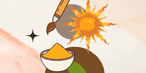 Witch Crafts: Turmeric Sun Prints! With Calico