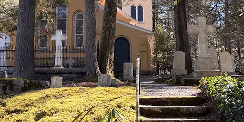 St. John in the Wilderness Church sketching, Flat Rock