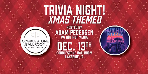Christmas Trivia at Cobblestone Ballroom