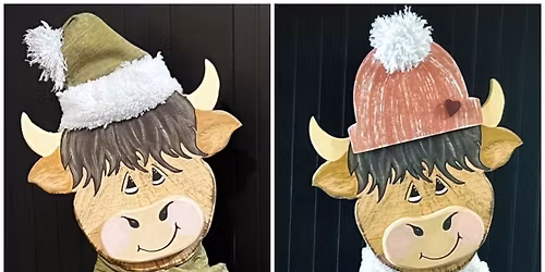 Highland Cow Craft Class