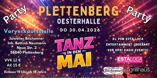 Tanz in den Mai  Party 