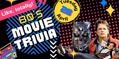 80\u2019s Movie Trivia Night