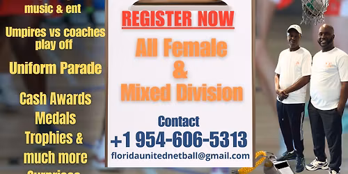 Florida United Netball EXTRAVAGANZA!