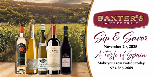 Sip & Savor Wine Dinner 