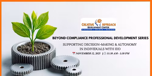 Supporting Decision-Making & Autonomy in Individuals with IDD