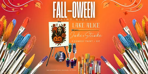 Fall-O-ween Funny Paint Night