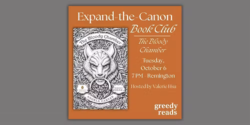 Expand the Canon Book Club: "The Bloody Chamber"
